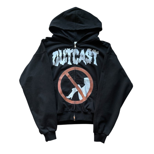 TOXIC ZIP UP HOODIE